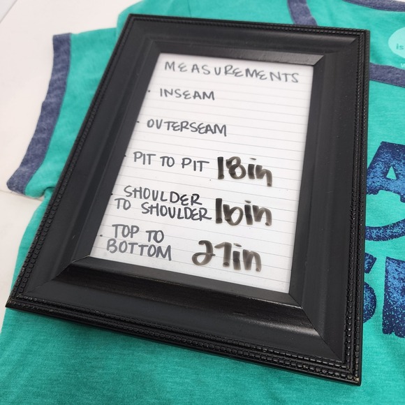 Life is Good Shirt Women's Medium Classic Fit Short Sleeve Vitamin Sea NWT Green - Picture 3 of 6